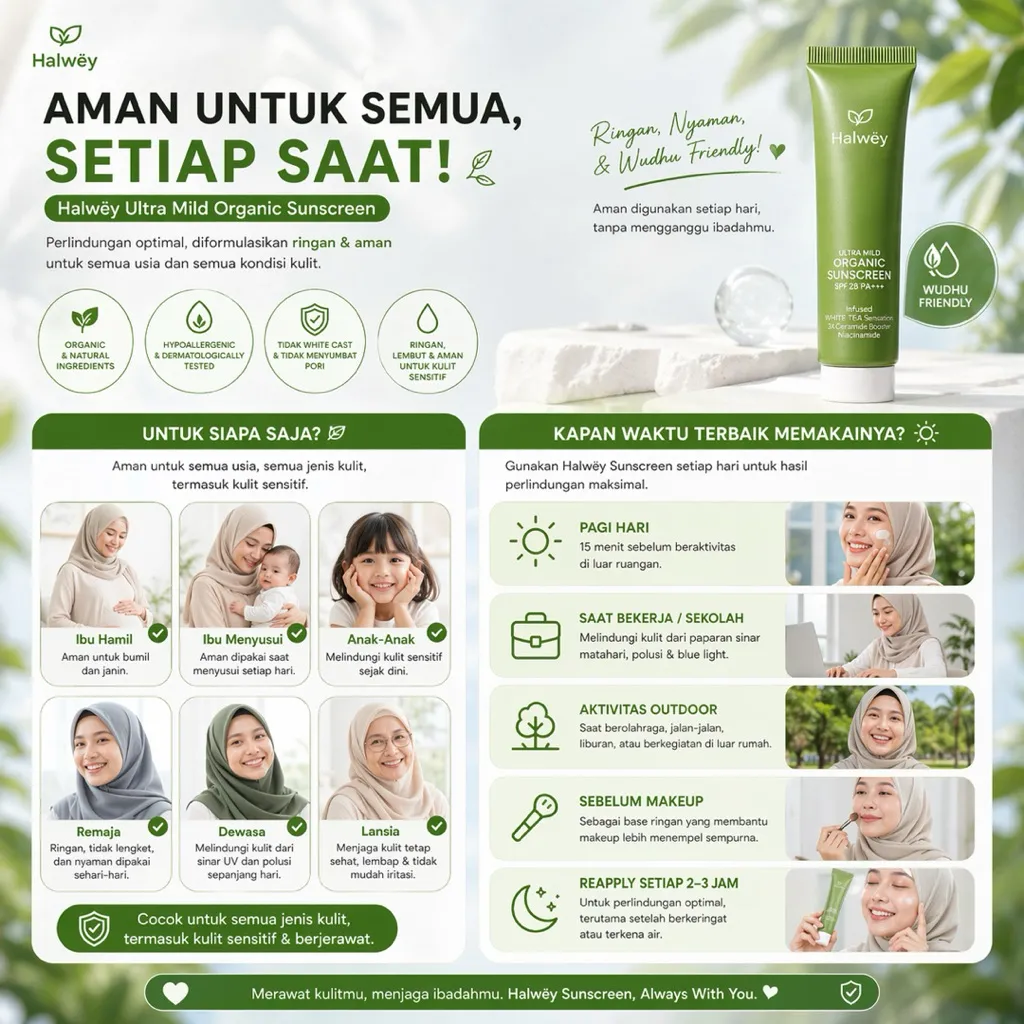 Ultra Mild Organic Sunscreen SPF28 PA+++, 15gr - Image 9