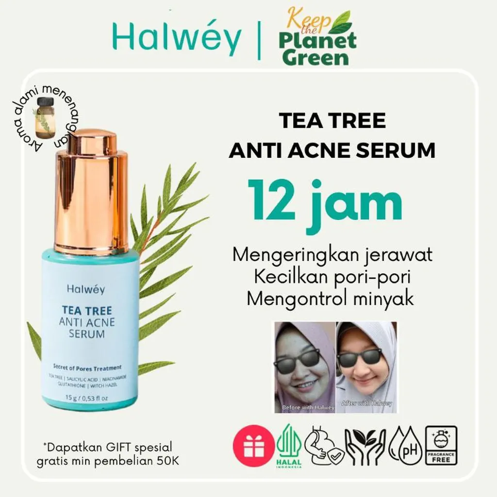 Tea Tree Anti Acne Serum, 15ml