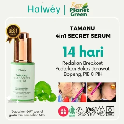 Tamanu 4in 1 Secrets Serum, 15ml