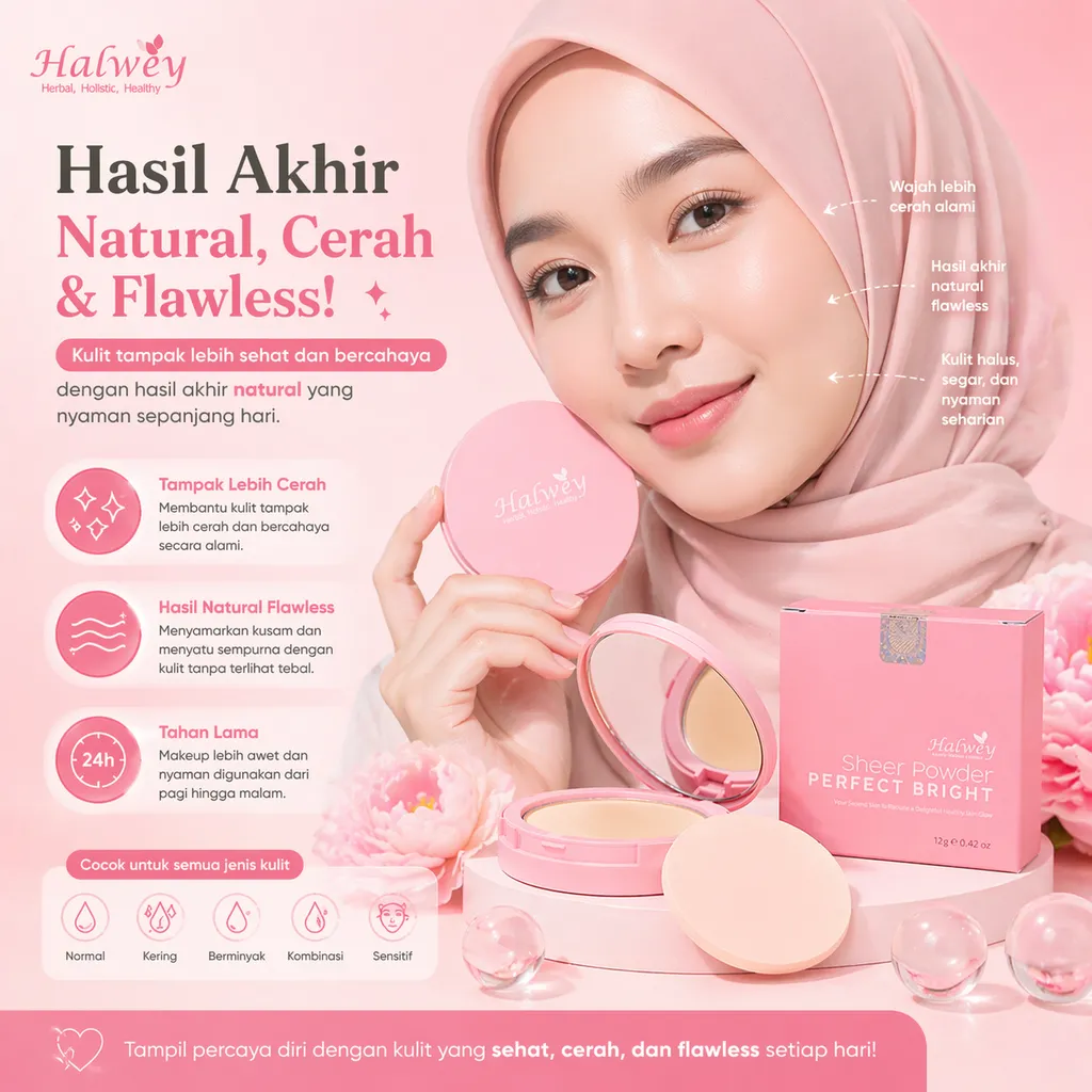 Sheer Powder Perfect bedak padat. 15gr - Image 6