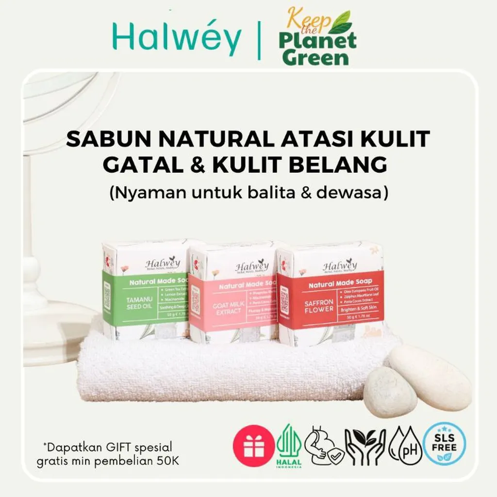 Natural Made Soap Organik, 50gr