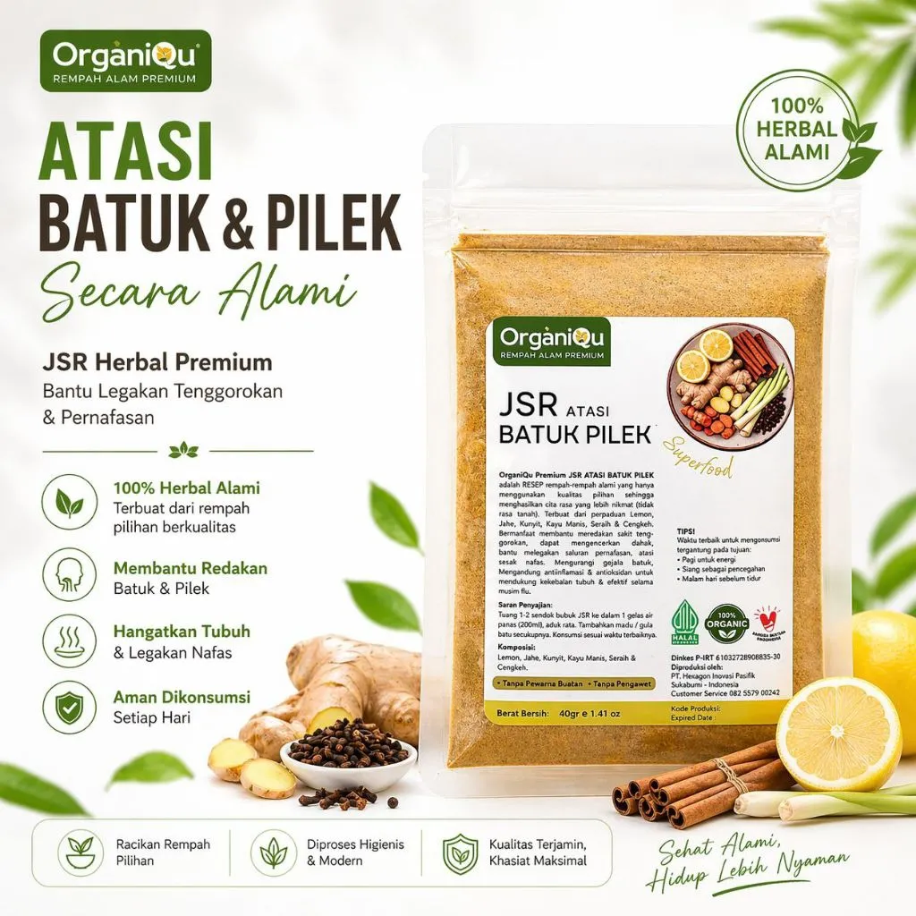 JSR Atasi Batuk Pilek