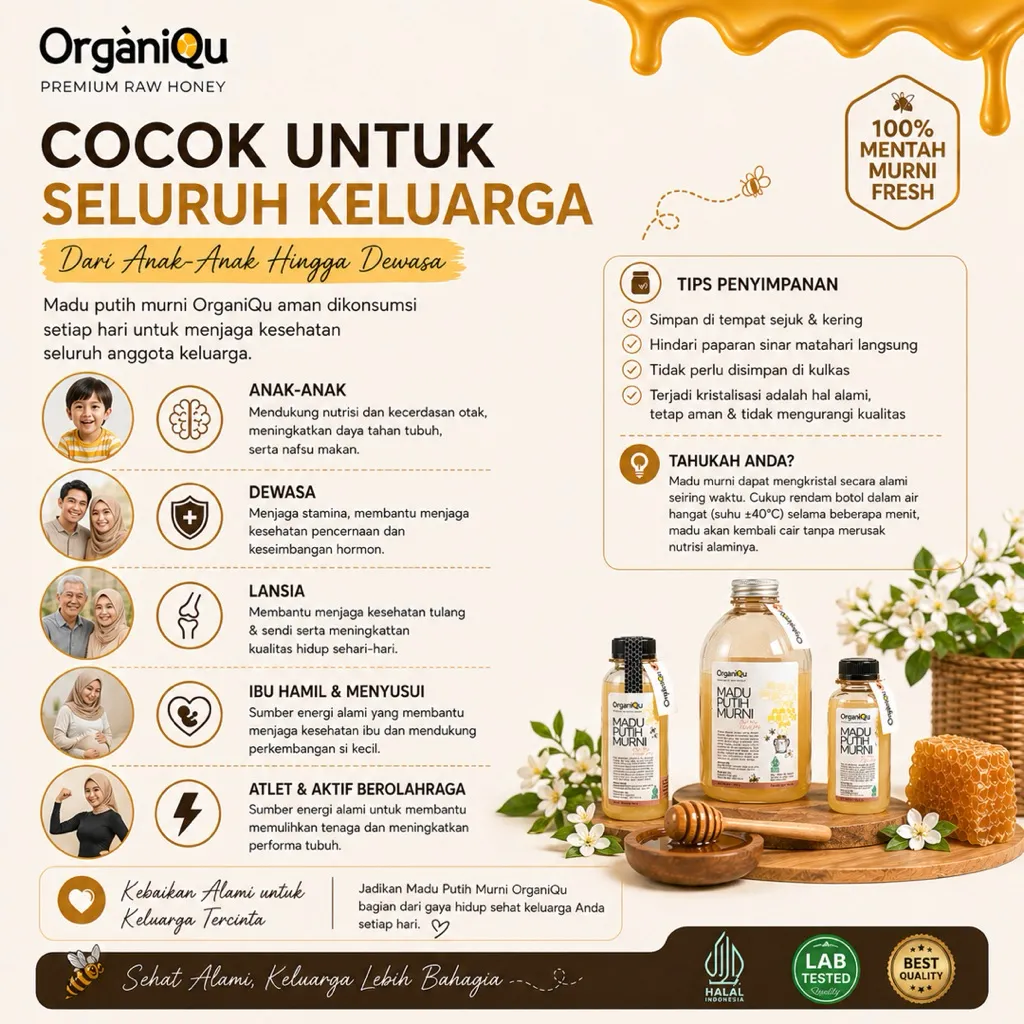 madu_putih_murni3 Madu Putih Murni Bee Pollen + Royal Jelly. - Image 3