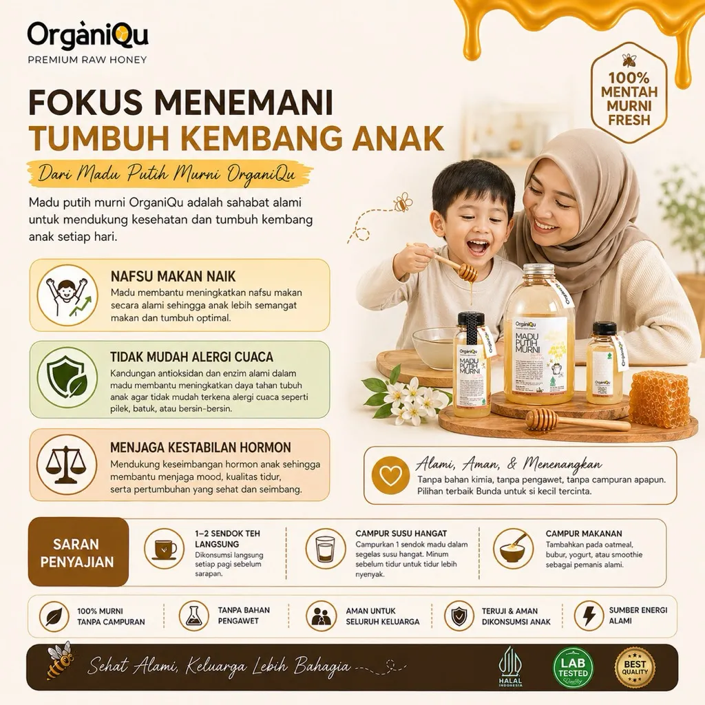 madu_putih_murni8 Madu Putih Murni Bee Pollen + Royal Jelly. - Image 8